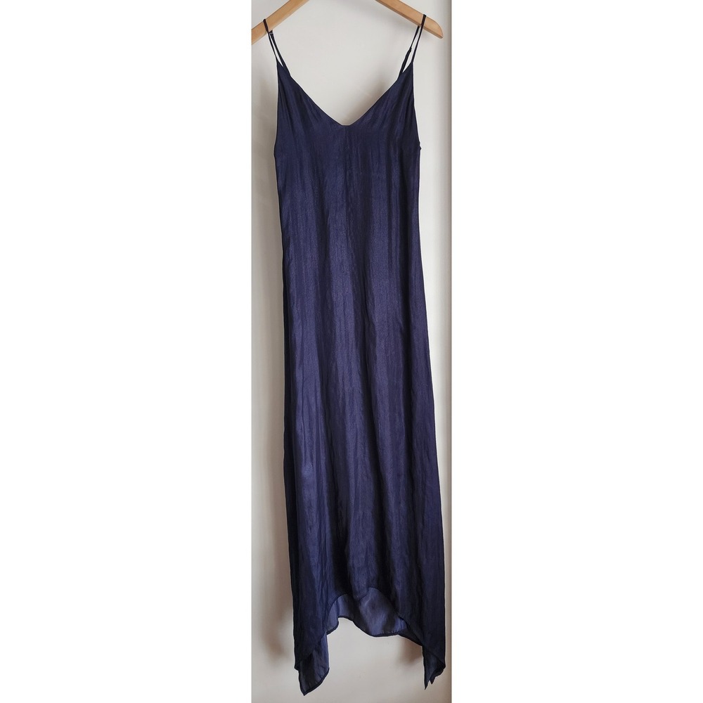 Rory Beca‎ Womens Maxi Dress Size M Purple Polyester Rayon